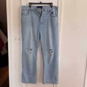 Gap Relaxed Straight Jeans Size 16 33/Long